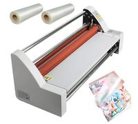 Eastnmythet Plastifieuse, Plastifieuse à Chaud et à Froid A3+ de 13,7 Pouces avec 2 Rouleaux de Film de Plastification, Plastifieuse pour Documents et Photos