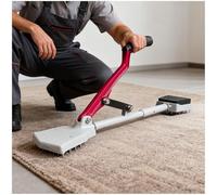 Eastnmythet Tendeur de Moquette sans Genou, Outil de Pose avec Poignée Antidérapante et Pinces Réglables, Kit D'outils pour La Pose de Moquette, Idéal pour Les Projets de Bricolage