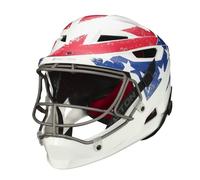 Easton Hellcat Slowpitch Casque de softball Motif étoiles et rayures Taille S/M