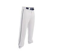 Easton Pantalon de Baseball Rival 2 | Adulte | XXL | Blanc Marine | 2020 | Double Renfort au Niveau des Genoux, Taille élastique, Passants de Ceinture