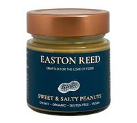 Easton Reed Bio Sweet & Salty Peanuts, beurre cacahuète croustillant, cacahuètes grillées, sucre de fleur de coco et sel rose de l'Himalaya du Punjab, pâte croustillante, végétalien, sans huile de
