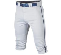 Easton Rival+ Baseball Pants | Knicker Fit | Adult Sizes | Piped | Multiple Colors Pantalon, Blanc/Bleu Marine, S Homme