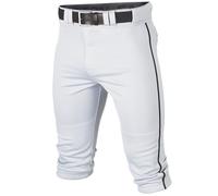 Easton Rival+ Baseball Pants | Knicker Fit | Adult Sizes | Piped | Multiple Colors Pantalon, Blanc/Noir, S Homme