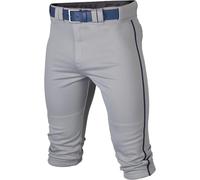 Easton Rival+ Baseball Pants | Knicker Fit | Adult Sizes | Piped | Multiple Colors Pantalon, Gris/Bleu Marine, M Homme