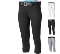 Easton Zone 2 Fastpitch Softball Pants | Adult Sizes | Multiple Colors Pantalon ZONE2 BK L, Noir, L Femmes