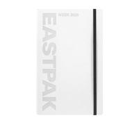 EASTPAK Agenda 2026 officiel Eastpak Agenda hebdomadaire 12 mois large, avec 192 pages, élastique, poche de transport, signet, planificateur mensuel, calendrier 2026 et 2027, format 13 x 21 cm, glace