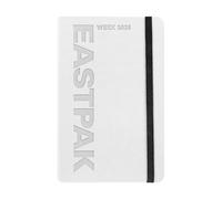 EASTPAK Agenda 2026 officiel Eastpak, agenda hebdomadaire 12 mois, planificateur hebdomadaire avec 192 pages, élastique, poche de transport, signet, calendrier 2026 et 2027, format 9 x 14 cm, glace