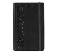 EASTPAK Agenda 2026 officiel Eastpak, agenda hebdomadaire 12 mois, planificateur hebdomadaire avec 192 pages, élastique, poche de transport, signet, calendrier 2026 et 2027, format 9 x 14 cm, noir