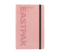 EASTPAK Agenda officiel 2026 Eastpak Agenda journalier 12 mois Midi, planificateur quotidien avec 352 pages, élastique, poche de transport, signet, calendrier 2026 et 2027, format 9 x 14 cm, Mauve