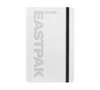 EASTPAK Agenda officiel 2026 Eastpak Agenda journalier 12 mois Midi, planificateur quotidien avec 352 pages, élastique, poche de transport, signet, calendrier 2026 et 2027, format 9 x 14 cm, glace