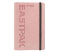 EASTPAK Agenda officiel 2026 Eastpak Agenda journalier 12 mois Midi, planificateur quotidien avec 352 pages, élastique, poche de transport, signet, calendrier 2026 et 2027, format 9 x 14 cm, Mauve