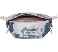 Banane Eastpak Bumbag Large Washed bleu blanc rose clair