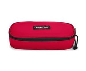 EASTPAK Oval Single - Trousse - 100 % végétalien, nylon à 100 % - marin rouge Rouge G
