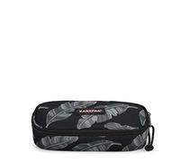 Eastpak Oval Single Trousse, 22 cm, Noir (Brize Leaves Black)