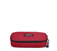 Trousse Eastpak Oval S rouge grenat noir