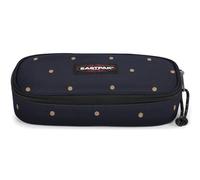 Trousse Eastpak Oval Single bleu marine doré