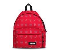 Eastpak Padded Pak'r Sac à Dos, 40 cm, 24 L, Rouge (FestFood Combo)