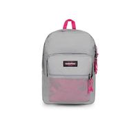 Eastpak Pinnacle Sac à dos 38L (42 x 32 x 25,5 cm), grand sac école et voyage, sac à dos multi-compartiments résistant avec organiseur et bretelles rembourrées - KONTRAST GREY PINK