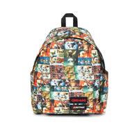 EASTPAK Sac à dos aqua / aubergine / orange foncé / noir / blanc, Taille One Size