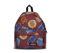 EASTPAK Sac à dos bleu / orange / bourgogne, Taille One Size