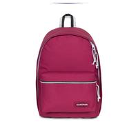 Eastpak Out of Office Sac à dos 27L (44 x 29,5 x 22 cm), compartiment ordinateur 13-15”, sac école et travail résistant et déperlant avec bretelles rembourrées - KONTRAST PREP BURGUNDY