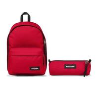 EASTPAK - Sac à Dos Out Of Office + Trousse Benchmark Single - Sailor Red