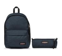 EASTPAK - Sac à Dos Out Of Office + Trousse Benchmark Single - Triple Denim