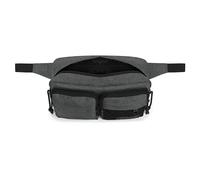 Eastpak Sac banane Double Crossbody gris foncé/noir