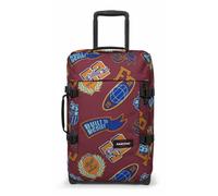 EASTPAK Sac de voyage rouge vin bleu pour femme et homme - Tranverz S Clash Burgundy 315753