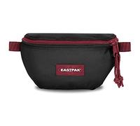 Eastpak Springer Sac Banane, 23 cm, 2 L, Noir (Blakout Stripe Red)