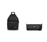 EASTPAK Taschen/Rucksäcke/Koffer Wyoming Black (EK811008) NS Schwarz & Benchmark Single Trousse, 21 cm, Noir (Black)
