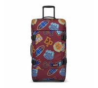 Trolley Eastpak Double Tranverz M 78L rouge foncé bleu orange