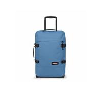 Eastpak Tranverz S Valise Cabine 42L (51 x 32,5 x 24 cm), Bagage à Main à roulettes, léger et résistant, Double Compartiment, poignée télescopique & Serrure TSA - Aviator Blue