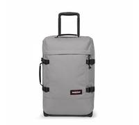 Eastpak Tranverz S Valise Cabine 42L (51 x 32,5 x 24 cm), Bagage à Main à roulettes, léger et résistant, Double Compartiment, poignée télescopique & Serrure TSA - Pebble Grey