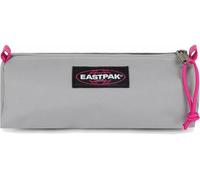 Eastpak Trousse à Crayons Simple Benchmark - Pochette de Papeterie zippée compacte avec Grand Compartiment Principal, 6 x 20.5 x 7.5 cm - Kontrast Grey Pink