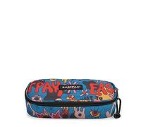 EASTPAK Trousse Modèle Oval Couleur Doodle Blue, Gribouillage bleu