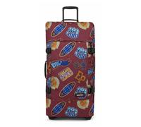 EASTPAK Valise rouge vin bleu pour femme et homme - Tranverz L Clash Burgundy 315770