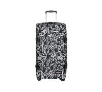 Trolley Eastpak Transit'r M 78L noir pur blanc brillant