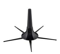 Eastrock Support de trompette portable small Bracket Metal bracket with 5 legs pliable removable Small Bracket stable Small Metal Bracket, Black (Bracket)