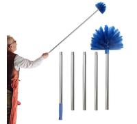 Eastuy Brosse en Toile d'araignée avec Poteau | Brosse de Nettoyage en Toile d'araignée Extensible avec Longue Perche | Dissolvant de Toile d'araignée pour Nettoyer Les Ventilateu de