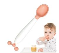Eastuy Cuillères à nourriture pour tout-petits, cuillères pour,Cuillère rotative à 360 degrés pour les tout-petits - Cuillère d'entraînement à l'alimentation des tout-petits, pour garçons et filles,