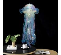 Eastuy Décoration de Lanterne de méduse, Lanterne de méduse LED,Lampes colorées de méduses - Lampe d'ambiance pour décoration sur Le thème de l'océan, décorations de fête, Cadeaux d'anniversaire