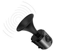 Eastuy Sonnette de vélo électronique,Sonnette de vélo électronique 120 DB 1 Mode sonore | Klaxon de vélo électrique à Piles avec Bouton de Veille Super Long avec/Cloche de vélo étanche IPX4