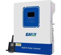 EASUN POWER Onduleur solaire hybride, capacité 2KW/3,2KW/4KW, 96% d'efficacité, SMG II 2KW wifi