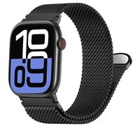 Easuny Métal Bracelets Compatible avec Apple Watch Bracelet 38mm 40mm 41mm 42mm 44mm 45mm 46mm 49mm, Inoxydable Réglable Bracelet pour iWatch Series 10 9 8 7 6 5 4 3 SE Ultra Ultra 2, Femmes Hommes