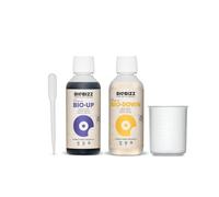 Easy Act Bio-Bizz pH Minus & pH Plus 500 ml - Régulateur de pH organique pour plantes - Réduire et augmenter le pH - 100 % naturel - Pour terre, hydroponique et culture biologique - Bouteille de 0,5 l