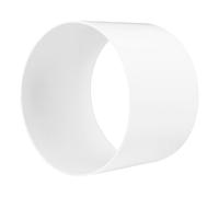 Easy Act Manchon de raccordement moulé en PVC Ø 150 mm, raccord stable pour systèmes de ventilation et d'évacuation d'air