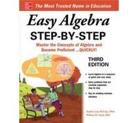 Easy Algebra StepbyStep Third Edition by William Clark William Clark (Auteur)