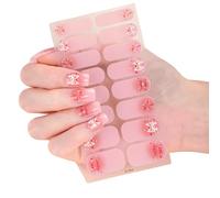 Easy Apply Nails Art Decals Chinese New Year Theme Protective Coating Nails Wraps Stickers for Daily Use Safe Nails Art.