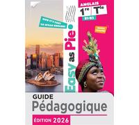 Easy as Pie - Anglais 1re/Term - Guide pédagogique enrichi - Ed. 2026